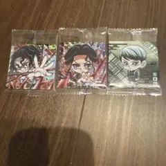 鬼滅の刃 ウエハースシール 3枚セット