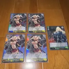 ヴァイスシュヴァルツ　艦隊これくしょん　艦これ　SR 武蔵 SP 愛宕等セット