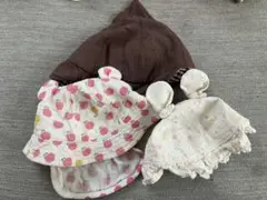 ベビー帽子セット 50cm 48cm 44cm