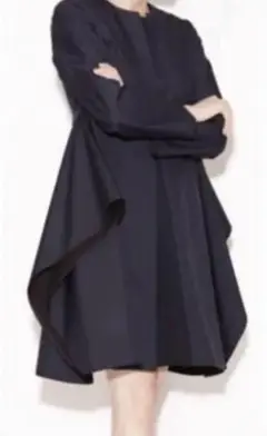 YOKOCHAN アシンメトリースプリングコート 36