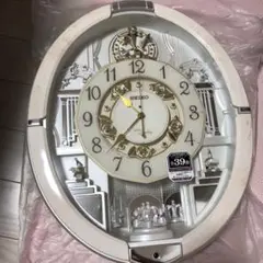 SEIKO オーバル型掛時計 音楽機能付き
