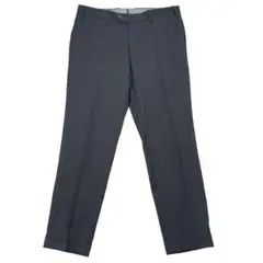 美品◎PT01 チャコールグレースラックス 50 SLIM FIT