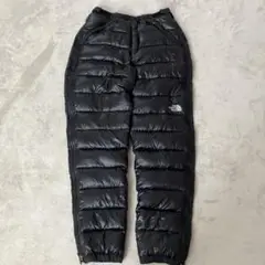 THE NORTH FACE アコンカグアパンツ、ブラック、ダウンパンツ、X L