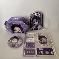 胡蝶しのぶ ポーチ　おまもり　アクスタ　缶バッジ まとめ売り