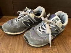 NEW BALANCE ニューバランスML574EGN ネイビー　27cm