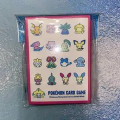 ポケットモンスター　ポケカ　デッキシールド　サイコソーダ　リフレッシュ　総柄