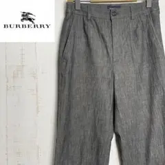 【美品】BURBERRY GOLF デニム パンツ バーバリーチェック グレー
