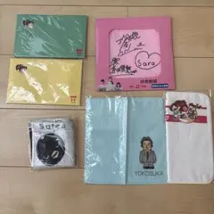 レアなミニタオル4枚&ふきん2枚（未使用）