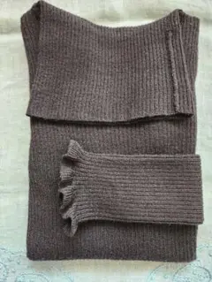 Spick & Span Wool Rib Turtleneck