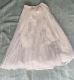 グレイル　ボリュームチュールロングスカート