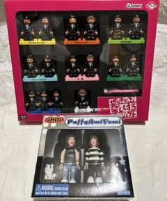 Puffy AmiYumi フィギュアセット & お笑い芸人ストラップ セット