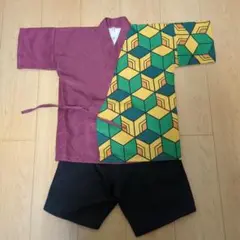鬼滅の刃　甚平　130cm 冨岡義勇　ナイトウェア　パジャマ　男の子