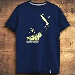 ラッセルアスレティック　メモリアルTシャツ　両面プリント　ネイビー