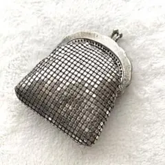W.GERMANY メタルメッシュ コインパース ゴールドカラー 美品 ゴールドアルメッシュ ミニコインパース - CHIROL VINTAGE