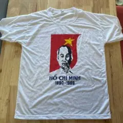 ⭐️24時間以内発送⭐️匿名発送⭐️ベトナム限定⭐️ホー・チ・ミン Tシャツ 白