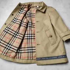 バーバリー トレンチコート 2Y ベージュ ノバチェック
