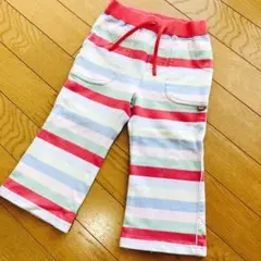 babyGAP カラフル ボーダー パンツ 80/90 柔らか