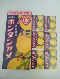 ボンタンアメ　空き箱　 ハンドメイド　クラフト　素材
