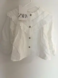 ZARA ホワイト シャツ 18-24ヶ月　92㎝