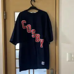 Cosby ビック　オーバサイズTシャツ　紺色　アメリカン