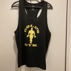GOLD'S GYM ブラックタンクトップ LL