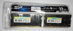 シリコンパワー DDR4-3200 16GB×2枚 32GB ※ジャンク品