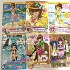 キュアサンシャイン　キュアマリン　ハートキャッチプリキュア　カード