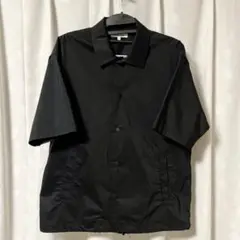 GLOBAL WORKシャカシャカシャツ 黒 S