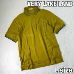 【VERY LAKE LAND】半袖ポロシャツ L 綿100％ オンワード樫山