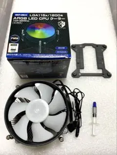 AINEX CC-06CR TDP125W 銅柱内蔵CPUクーラーです♪
