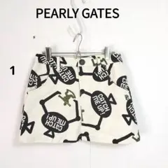 PEARLY GATES コットンゴルフミニスカート サイズ1