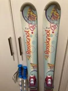 ロシニョール Fun Girl ジュニア スキー板 120cm ガールズ キッズ