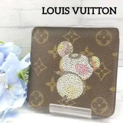廃盤・限定品【ルイヴィトン】モノグラム 村山隆コラボ 折り財布 パンダ