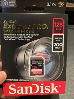 【 新品同様】 SanDisk SDカード Extreme Pro 128G
