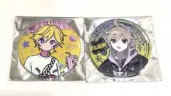 39culture 2025 大きめホログラム缶バッジ 鏡音レン セット