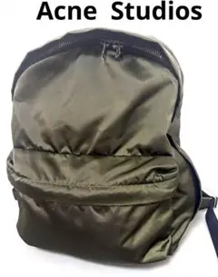 オールレザー✨ロープスタイル✨AcneStudios リュック ブラック シボ革 Acne Studios (アクネ ストゥディオズ) から初となるバッグ