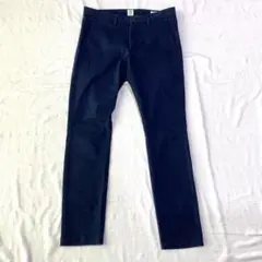【ギャップ】スキニーパンツ 綿混 ポケット有 フロントファスナー 無地 81
