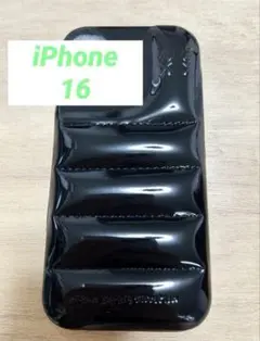 メルカリ最安値】iPhone16 黒 ダウンジャケット 韓国 かわいい おしゃれ