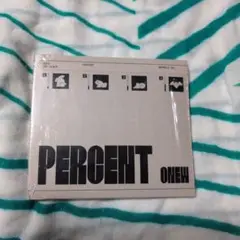 SHINee onew percent デジパックバージョン