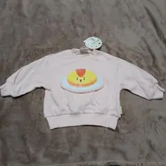 オムライスデザイン ピンクトレーナー80cm
