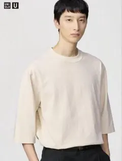 【新品】UNIQLO U 25SS クルーネックTシャツ7分袖