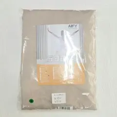 AIFY カーテン 4枚 カーキ W100×H80 R17_
