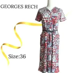 ★美品★ジョルジュレッシュ　サマーワンピース　ジャージー　半袖