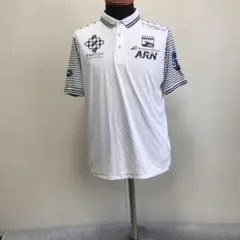 アリーナ ポロシャツ ホワイト M