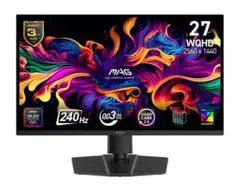 MSI MAG 273QP QD-OLED X24 モニター　26.5
