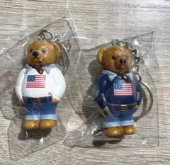 ポロラルフローレン　ガチャガチャ　ポロベア　キーホルダー