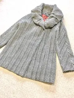 ヒロコビス 未使用コート ツイード 大きいサイズ ゆったり 3L 15AB