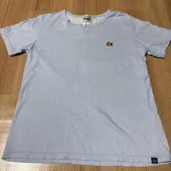 グーグーワールド　GUGU World 　Tシャツ 水色 ワンポイント刺繍