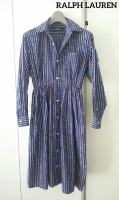 【RALPH LAUREN】ロング シャツワンピース