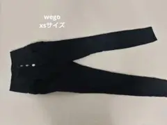 wego xsサイズ 黒　ハイウエストスキニー